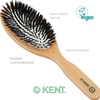 image:imageKent V07 Vegan Boar Bristle Hair Brush Large Organic Hair Brush for Smoothing and Boosting Shine Eco Friendly Paddle Brush Ideal for All Hair TypesLarge Paddle