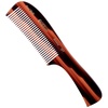 image:imageKent 10T Large Detangler Comb Handmade Wide Tooth Comb for Curly Hair Detangling Combs For Wet and Dry Hair Combs for Thick Hair SawCut and Hand Polished Made in EnglandTortoiseshell