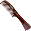 image:imageKent 14T Tortoise Large Detangling Comb Wide Teeth for Long Thick Curly Wavy Hair Hair Detangler Comb For Wet and Dry SawCut from Cellulose and Hand Polished Handmade in England1 Pack