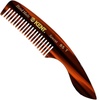 image:imageKent 85T Small Wide Tooth Beard and Mustache Pocket Comb Coarse Toothed Travel Size for Facial Hair Grooming and Beard Care Sawcut of Quality Cellulose Acetate Hand Polished HandMade in EnglandWide Tooth