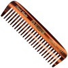 image:imageKent 93T Tortoiseshell Beard Comb for Men  Wide Tooth Mens Comb Ideal For Mustaches and Beards and Facial Hair Small Pocket Sized Travel Detangler Combs SawCut Hand Polished Made in EnglandTortoiseshell