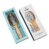 image:imageKent Peter Rabbit Small Bristle Nylon Mix Hairbrush Natural Boar Bristle Hair Brush Wooden Beechwood Handle Professional Hair Brushes for Women All Hair TypesPR01