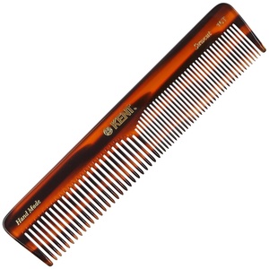 image:imageKent 16T G Black Graphite Fine and Wide Tooth for Daily GroomingHandmade Styling Comb for All Hair TypesWet or Dry Hair Detangling Comb for Men and WomenSaw Cut Hand PolishedMade in EnglandTortoiseshell