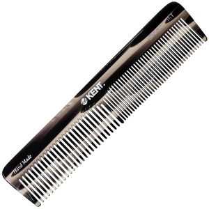 image:imageKent 16T G Black Graphite Fine and Wide Tooth for Daily GroomingHandmade Styling Comb for All Hair TypesWet or Dry Hair Detangling Comb for Men and WomenSaw Cut Hand PolishedMade in EnglandGraphite