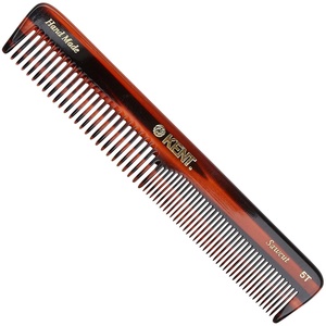 image:imageKent 5T 66 Inch Double Tooth Dressing Comb Fine and Wide Tooth for Hair Beard and Mustache Styling and Grooming  Coarse and Fine for Men Women and Kids  Made in England3 Pack