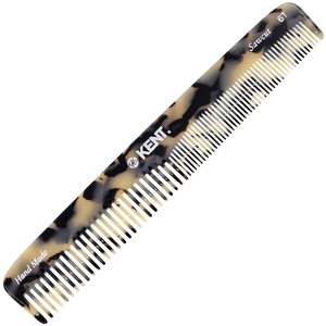 image:imageKent 6T Fine Tooth and Wide Tooth Hair Comb Handmade Styling Comb for Hair Care Barber Combs Beard Combs For Men Styling Grooming for Men Women and KidsWhite Tokyo