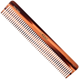 image:imageKent 92T Tortoise Wide Tooth Detangler Combs for Men and Women Hair Comb for Curly and Wavy Hair and Wet or Dry Large Wide Tooth Dressing Comb Handmade SawCut Hand polished Made in EnglandTortoiseshell