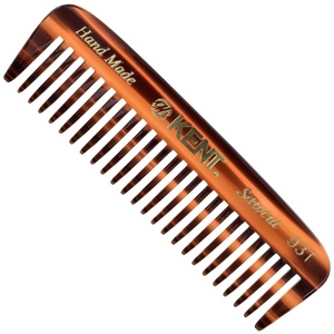 image:imageKent 93T Tortoiseshell Beard Comb for Men  Wide Tooth Mens Comb Ideal For Mustaches and Beards and Facial Hair Small Pocket Sized Travel Detangler Combs SawCut Hand Polished Made in EnglandTortoiseshell