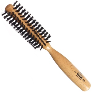 image:imageKent LBR1 Finest Hair Brushes for Women Blow Dry Brush Made of Beechwood Spiral Radial Boar Bristle Hairbrush for Short or Shaped Hair  Royal Salon Style Straightening Pure Wood Brush from KentLBR1