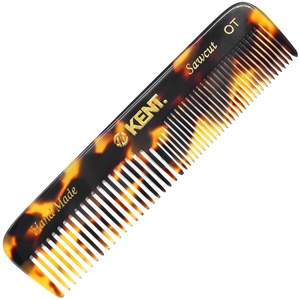 image:imageKent OT Tortoise Pocket Comb  Handmade Fine and Wide Tooth Hair Comb for Men Women and Kids  Travel Beard and Mustache Comb  Saw Cut and Hand Polished Made in EnglandYellow Tokyo
