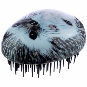 image:imageKent PMB Black Pebble Scalp Massager Shampoo Brush Travel Size Detangling Brush  Scalp Scrubber for Dandruff and Kids Hair Brush for Detangler Shower Hairbrush for TanglesHedgehog