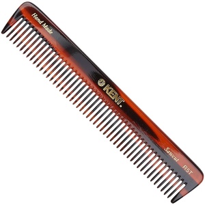 image:imageKent R5T Wide Tooth Comb Detangling Comb Wide Teeth Dressing Table Beard Combs Men for Thick Curly Wavy Hair Hair Detangler Combs for Grooming Styling Beard and MustacheATortoiseshell