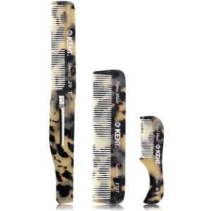 image:imageKent Set Mens Hair Pocket Combs 81T XSmall FOT All Fine Tooth 20T Fine Tooth Folding Comb Best Hair Beard and Mustache Grooming Kit for Travel and Home Care Handmade in EnglandWhite Tokyo