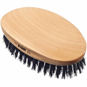 image:imageKent V22 Vegan Boar Bristle Hair Brush and Beard Brush for Men Eco Friendly Wave Brush and Travel Brush for Smoothing Hair and Taming Beards 85PF22