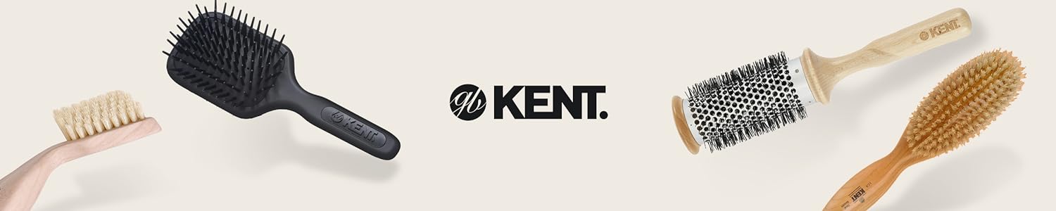 KENT Brushes | British Grooming Tools for Healthy Shiny Hair,Elevate Your Daily Grooming Routine