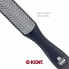 image:imageKent KFM3 Gel Styling Hair Brush for Men 9 Row Mens Hair Brush with Ionic Anti Static Bristles Detangling and Smoothing Short to Medium Length Hair