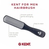 image:imageKent KFM3 Gel Styling Hair Brush for Men 9 Row Mens Hair Brush with Ionic Anti Static Bristles Detangling and Smoothing Short to Medium Length Hair