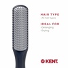 image:imageKent KFM3 Gel Styling Hair Brush for Men 9 Row Mens Hair Brush with Ionic Anti Static Bristles Detangling and Smoothing Short to Medium Length Hair