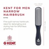 image:imageKent KFM3 Gel Styling Hair Brush for Men 9 Row Mens Hair Brush with Ionic Anti Static Bristles Detangling and Smoothing Short to Medium Length Hair