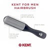 image:imageKent KFM2 Gel Styling Hair Brush for Men  9 Row Mens Hair Brush with Ionic Anti Static Bristles Great for a Daily Mens Styling Brush  Kent Brush Detangling and Smoothing Long or Thick Hair