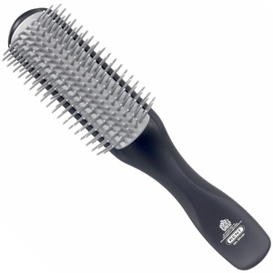 image:imageKent KFM2 Gel Styling Hair Brush for Men  9 Row Mens Hair Brush with Ionic Anti Static Bristles Great for a Daily Mens Styling Brush  Kent Brush Detangling and Smoothing Long or Thick Hair
