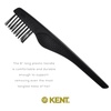 image:imageKent LPC2 Hair Brush Cleaning Tool and Hairbrush Cleaner Rake for Hair Removal and Brush Rake for Removing Hairs and Dandruff from Brushes Combs and Grooming Tools