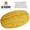 image:imageKent MS11 Finest Mens Hair Brush and Facial Brush for Beard Care  100 Natural White Boar Bristle Brush for Mens Grooming Scalp Brush 360 Wave and Beard Straightener for Mens Hair Care