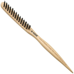 image:imageKent PF15 Teasing Edge Control Boar Bristle Hair Brush and Nylon Hair Brushes for Women Volume Control Edge Control Brush and Back Combing Brush Teasing Brushes Made in England